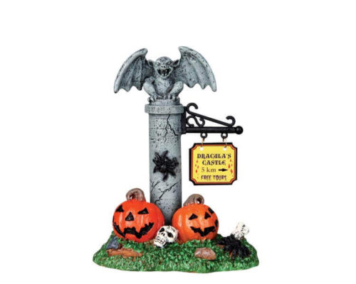 Dracula's Castle Sign