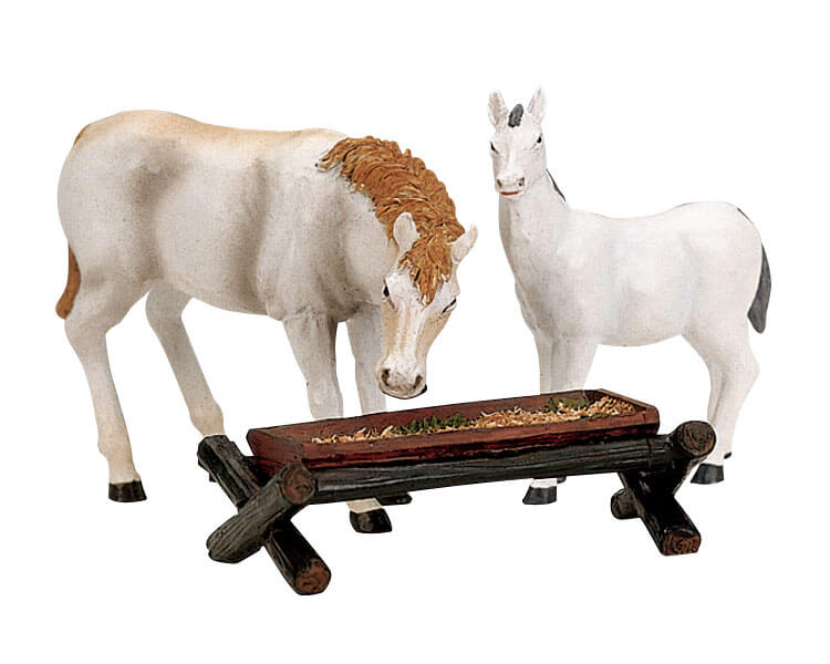 Horses At The Trough