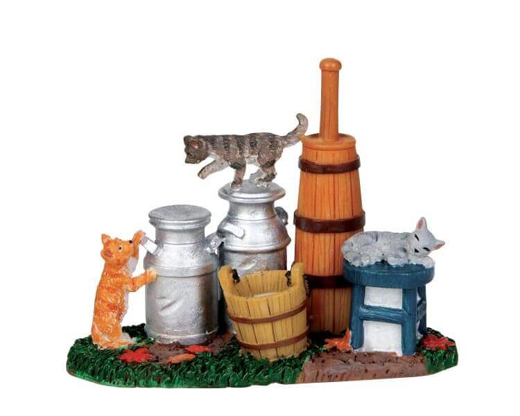 Butter Churn & Milk Cans