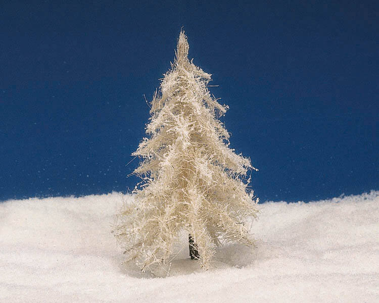 6 Glittering Fir - White