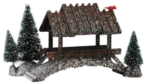 Wooden Bridge With Trees