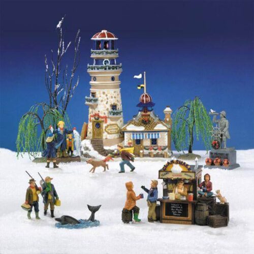 12-Pc Foggy Point Lighthouse Kit