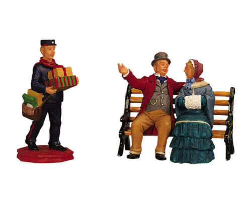 Park Bench Chat & Postman