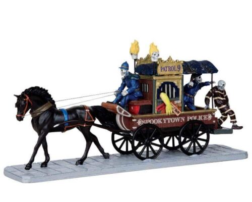 Spookytown Police Wagon