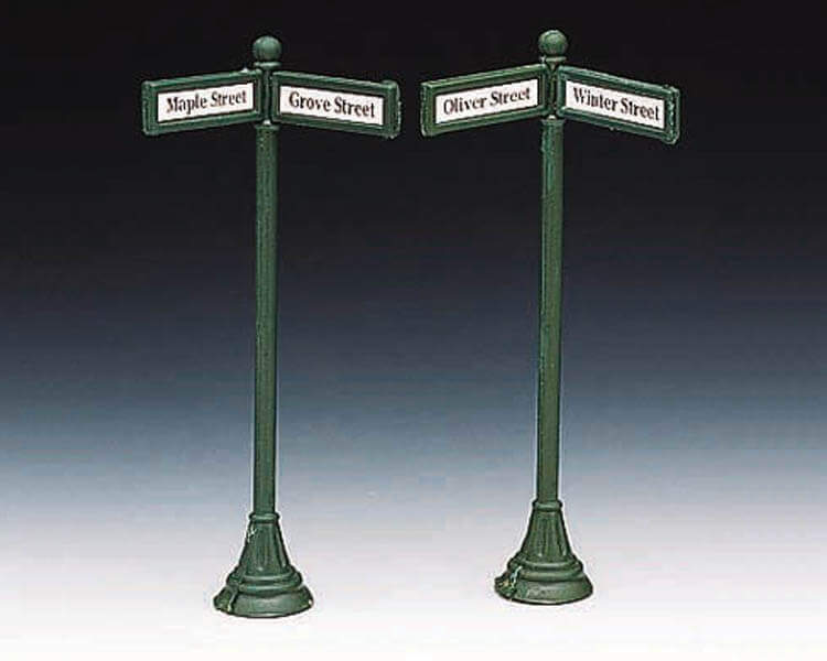 Street Sign with Labels