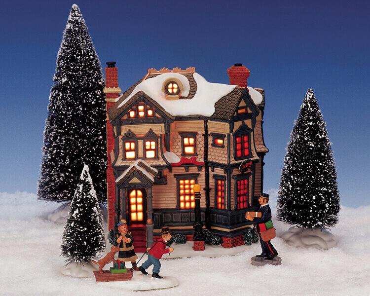 7Pc Gingerbread House Set