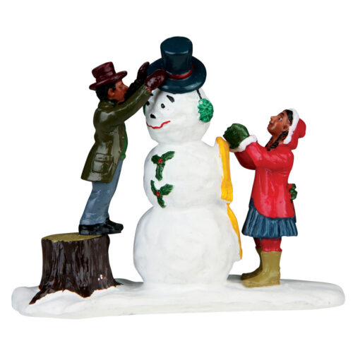 Dressing Mr. Snowman