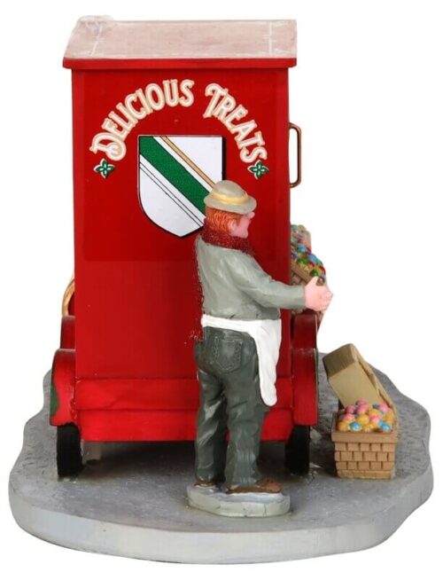 Christmas Market Candy Seller