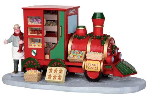 Christmas Market Candy Seller