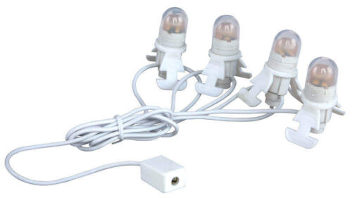 Four LED Light Bulb String
