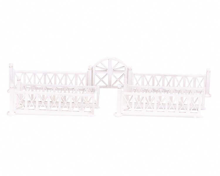 Crossed Wooden Fence Gate