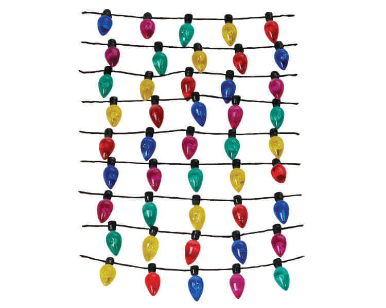 4-Foot Plastic Light Garland