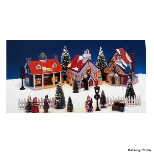 20 Piece Village Set