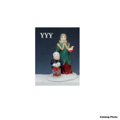 Mother-Son Carollers