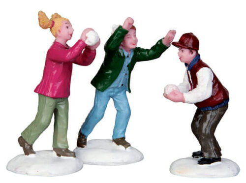 Snowball Fight Set Of 3