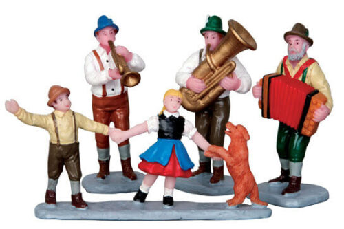 Alpine Musicians Set Of 4