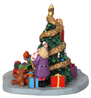 Decorating The Xmas Tree