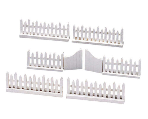 Wooden Picket Fence Swing Door