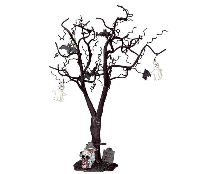 Decorated Skull Tree Large