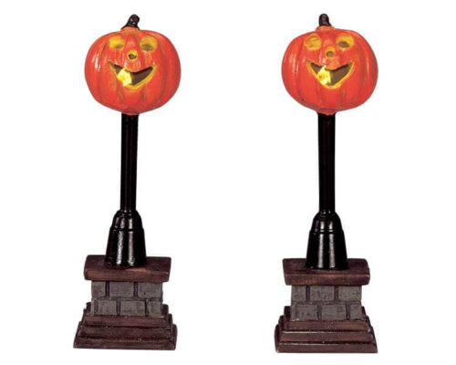 Pumpkin Street Lamp