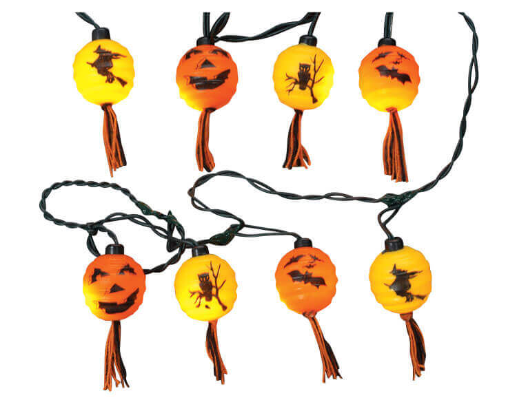 8 Lighted Lantern String