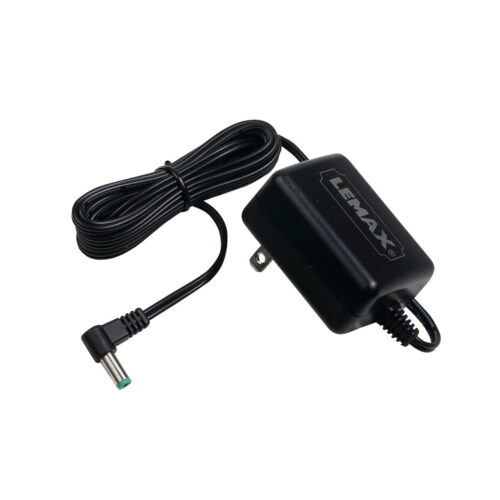 4.5V 1-Output Adapter Black Fixed Plug