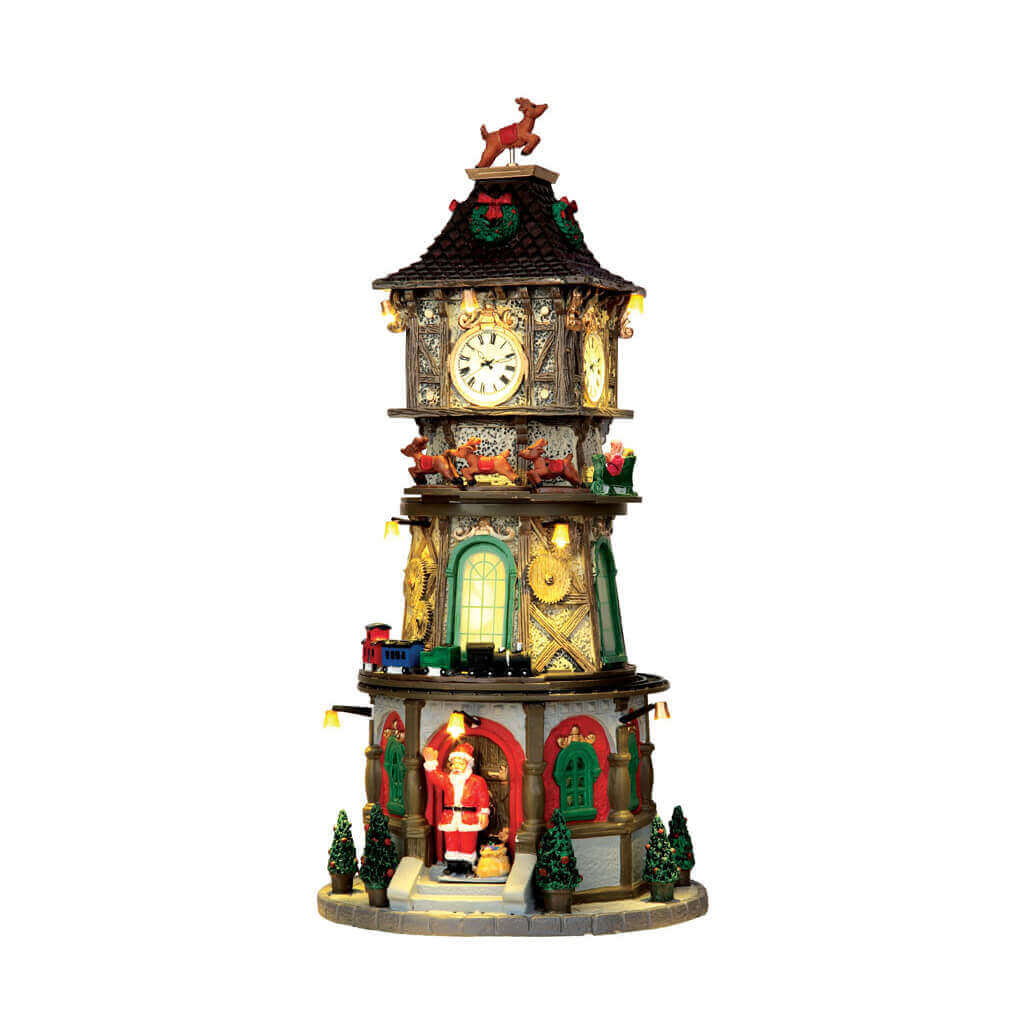 Christmas Clock Tower | Lemax Collection