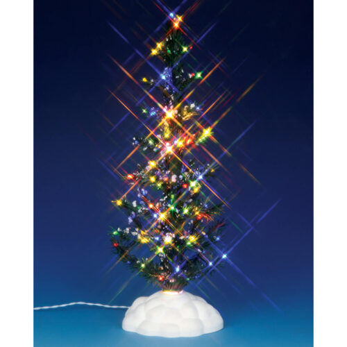 Lighted Pine Tree