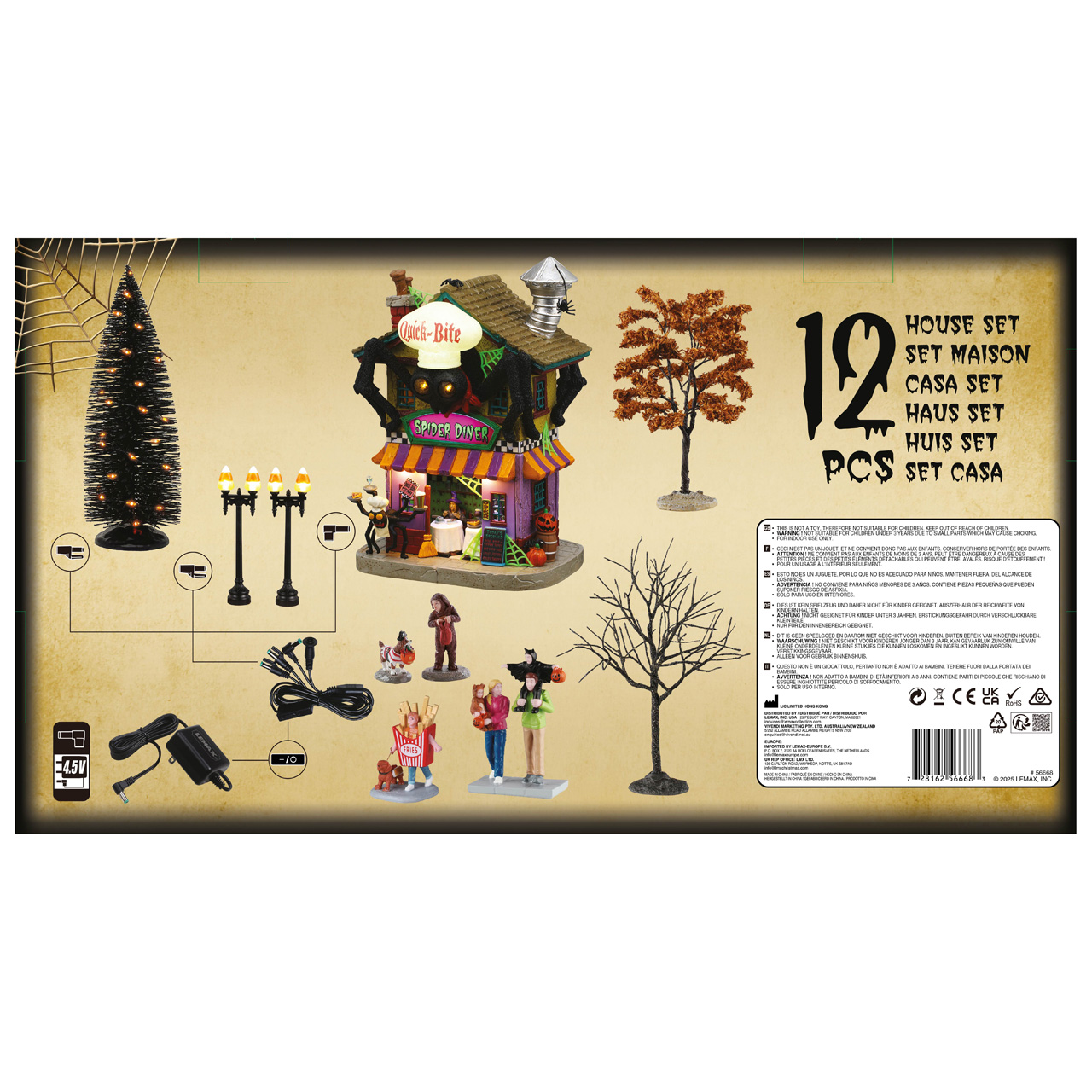 Quick Bite Spider Diner Set