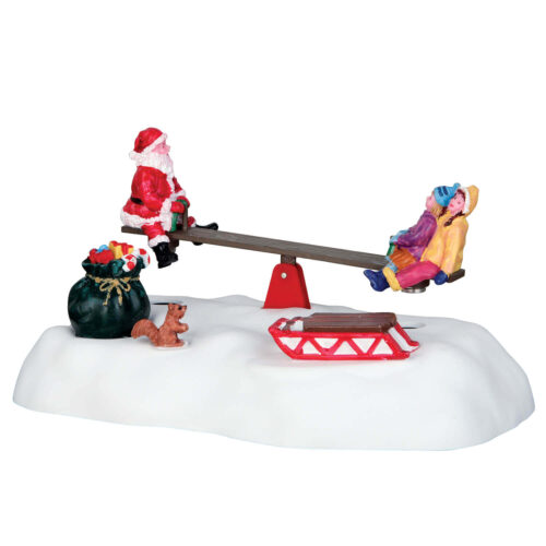 Santa Seesaws