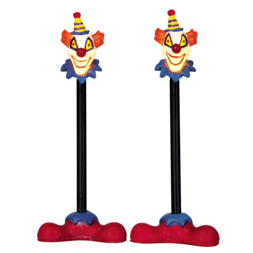 Killer Clown Lamp Post Set Of 2
