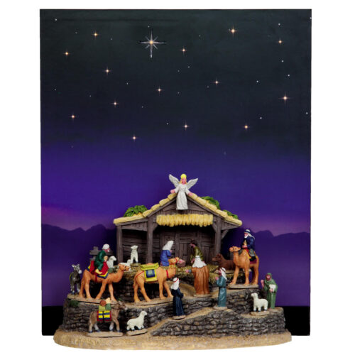 Village Bethlehem With Background