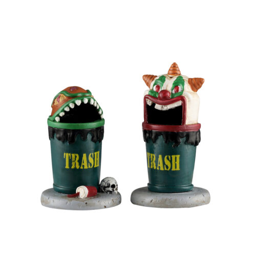 Terrifying Trash Cans