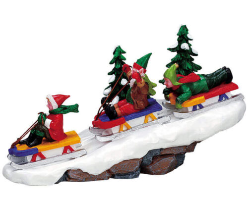 Elf Sledding Party