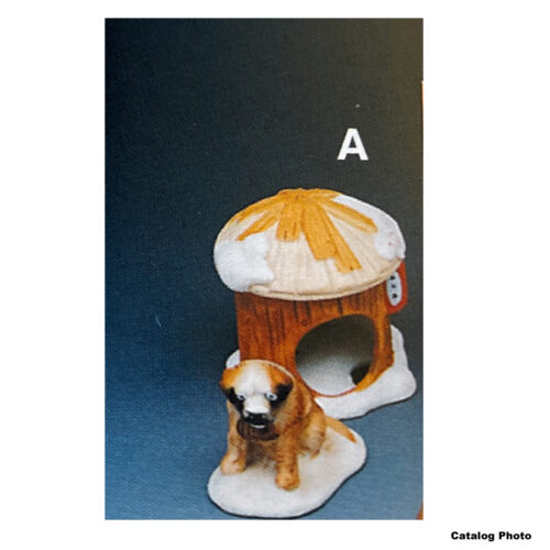 Dog House and St. Bernard