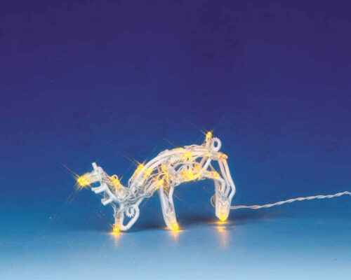 L. Sculpture - Head-Down Reindeer