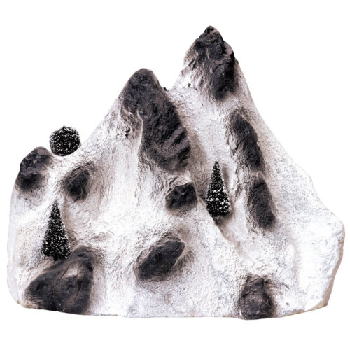 Small Ski Mountain Backdrop