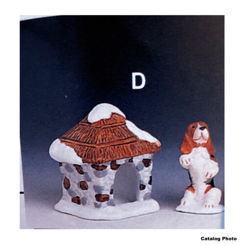 Dog House & Begging Beagle