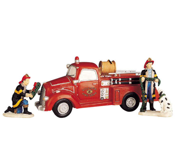 Festive Fire Engine
