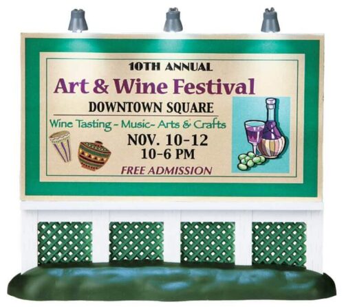 Art & Wine Festival Billboard