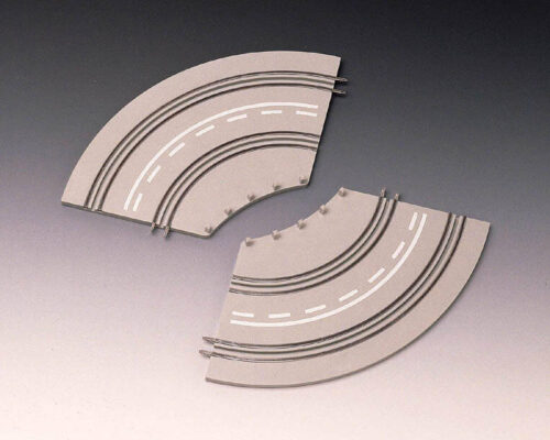 Classic Car Set Curved Road