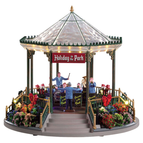 Holiday Garden Green Bandstand