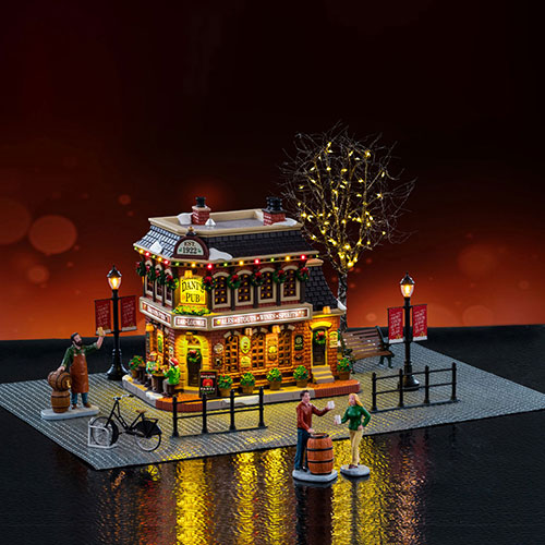 danispubhm2 Lemax Collection Danis Pub