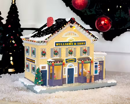 lemaxnormanrockwellwilliamssonscountrystore15809 Lemax Collection