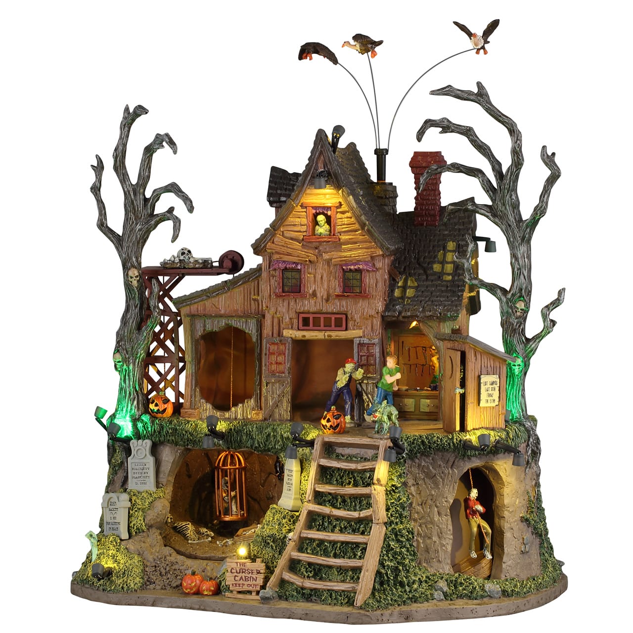 The Lemax Collection Lemax Collection The Cursed Cabin